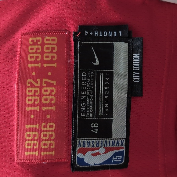 Nike Chicago Bulls City Edition Zach Lavine Jersey - Picture 3 of 3